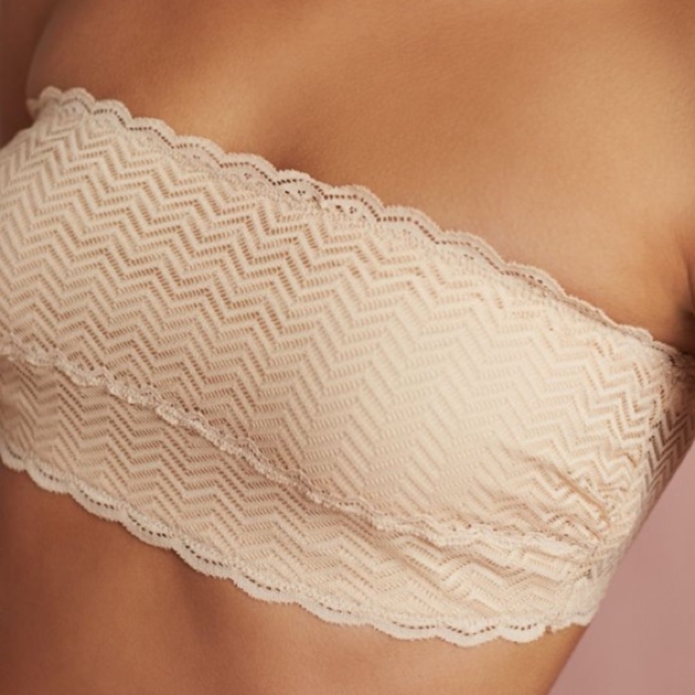 Cosabella Bra Sweet Treats Strapless Bandeau Blacksmall Excellentanthropologie View 5